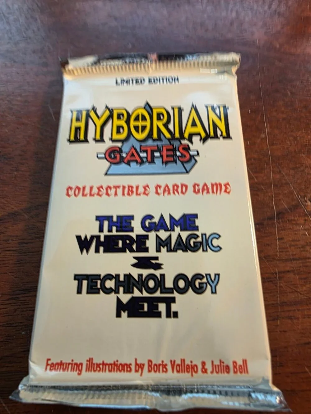 34 PACKS OF SEALED LIMITED EDITION OF HYBORIAN GATES COLLECTIBLE CARD GAME